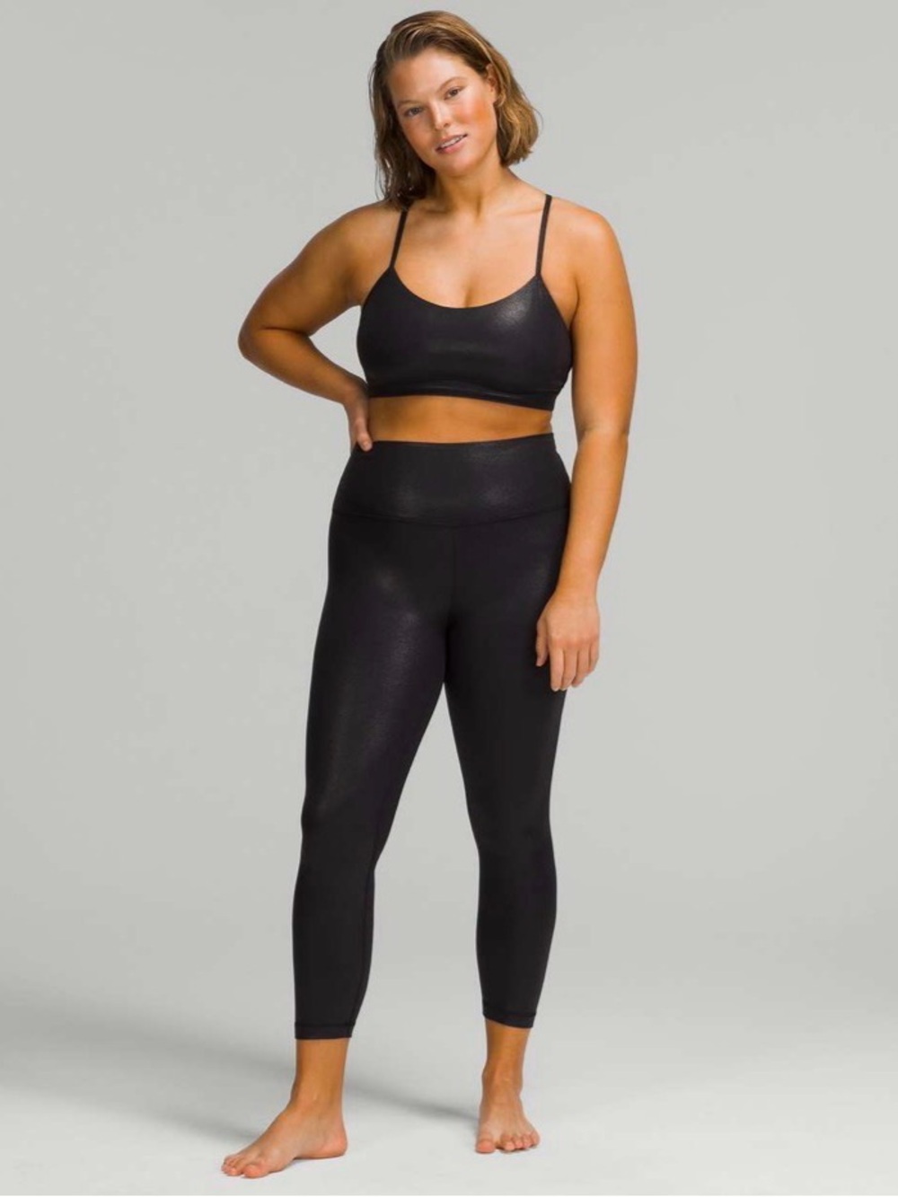 🆕 Lululemon Align High-Rise Pant 25" *Shine
Radiate Foil Print Black 🖤NWOT✨